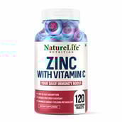 1 - NatureLife Nutrition Zinc with Vitamin C,  120 tablet(s) 