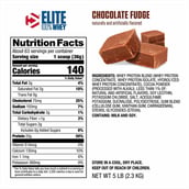 6 - Dymatize Elite 100% Whey Protein,  5 lb  Chocolate Fudge 