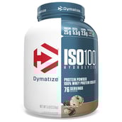 1 - Dymatize Iso-100 Protein, 5 lb Cookies & Cream