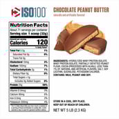 4 - Dymatize Iso-100 Protein,  5 lb  Chocolate Peanut Butter 