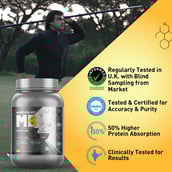 6 - MuscleBlaze Biozyme Iso-Zero, 2.2 lb Low Carb Tropical Mango