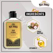 4 - Man Arden Luxury Body Wash,  250 ml  Oud Floral 