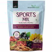 3 - NourishVitals Healthy Munching Combo,  Sports Mix + Barbeque Pumpkin Roasted Seeds  2 Piece(s)/Pack 