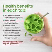 5 - Wellbeing Nutrition Matcha Green Tea,  20 tablet(s)  Japanese Ceremonial (Pack of 2) 