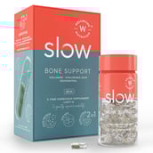 1 - Wellbeing Nutrition Slow Bone Support,  60 capsules  Unflavoured 