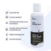 3 - ForMen Onion & Black Seed Hair Growth Oil,  100 ml  for Healthy Hair 