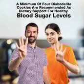 4 - Quantum Naturals Diabodelite Cookies,  200 g  Chocolate 