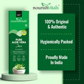 4 - NourishVitals Pure Aloe Vera Juice,  500 ml  Unflavoured 