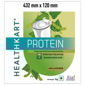HealthKart Protein (80%), 2.2 lb Unflavoured(Highlight)