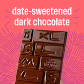 3 - The Whole Truth 55% Dark Chocolate,  2 Piece(s)/Pack  55% Cocoa & 45% Dates (No Added Sugar) 
