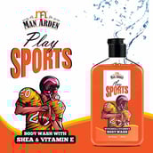 3 - Man Arden Shea & Vitamin E Body Wash,  250 ml  Play Sports 