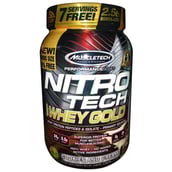 MuscleTech Nitro Tech&nbsp;Whey&nbsp;Gold&nbsp;Performance&nbsp;Series,  2.5 lb  Cookies & Cream 