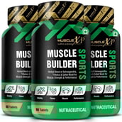 1 - MuscleXP Muscle Builder Sports - Pack of 3, 60 tablet(s)