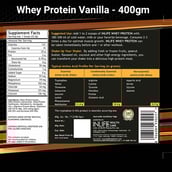 2 - INLIFE Whey Protein Powder,  0.88 lb  Vanilla 