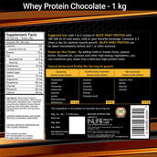 4 - INLIFE Whey Protein Powder,  2.2 lb  Chocolate 