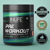 9 - INLIFE Pre Workout,  0.44 lb  Orange 