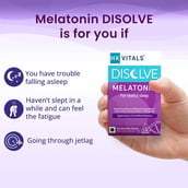 4 - HealthKart HK Vitals DISOLVE Strips Melatonin,  30 Strip(s)  Lemon Mint 