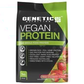 1 - Genetic Nutrition Vegan Protein,  2.2 lb  Fresh Strawberry 