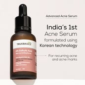 4 - TrueBasics 2% Salicylic Acid Skin Correcting Serum with Niacinamide,  30 ml  for Acne, Acne Scars & Oil Reduction