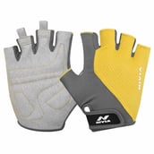 1 - Nivia Coral Sports Gloves,  Yellow/Grey  Small 
