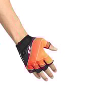 4 - Nivia Crystal Sports Gloves,  Red  Large 