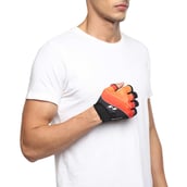 5 - Nivia Crystal Sports Gloves,  Red  Medium 