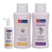 Dr Batra's Hair Vitalizing Serum, Hair Fall Control Shampoo - 500 ml and Normal Shampoo - 500 ml Combo,  3 Piece(s)/Pack  Hair Care 