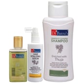 Dr Batra's Hair Vitalizing Serum, Dandruff Cleansing Shampoo - 500 ml & Hair Oil - 100 ml Combo,  3 Piece(s)/Pack  Dandruff Control 