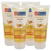 Dr Batra's Instant Glow Face Wash,  100 g  for All Skin Type (Pack of 4) 