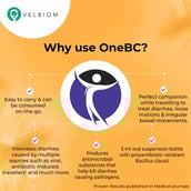 6 - Velbiom OneBC,  6 Piece(s)/Pack  Unflavoured 