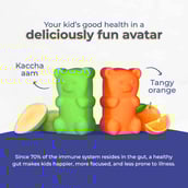 3 - Velbiom Bonatona Probiotic,  30 gummies  Orange & Kaccha Mango 