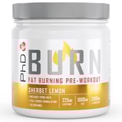 PhD Preworkout Burn,  0.44 lb  Sherbet Lemon 