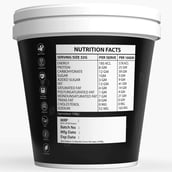 3 - IRON LIFTERS Peanuts Butter,  1 kg  Creamy Natural 