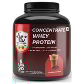 1 - IRON LIFTERS Whey Protein Concentrate 80%,  6 lb  Coffee 