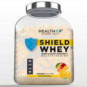 1 - HealthXP Shield Whey,  4.4 lb  Mango Madness 