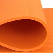 6 - Nivia Yoga Mat Anti Skid, Orange 6mm