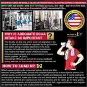 6 - MuscleXP Instantized BCAA 6000 with L-Alanine & Taurine,  0.88 lb  44 Servings  Orange 