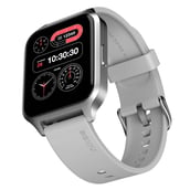 1 - Noise ColorFit Brio Smartwatch, Silver Grey Free Size