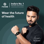 2 - Noise ColorFit Pro 2 Oxy Smartwatch,  Teal Green  Free Size 