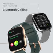 2 - Noise ColorFit Icon Buzz Bluetooth Calling Smartwatch,  Jet Black  Free Size 