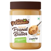 1 - Urban Formmula Natural Peanut Butter, 500 g Unsweetened Crunchy