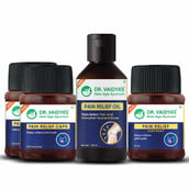 1 - Dr. Vaidya's Pain Relief Caps, Ointment & Oil Combo,  4 Piece(s)/Pack 