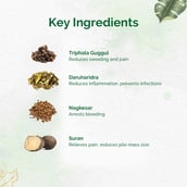 5 - Dr. Vaidya's Piles Care (Pack of 3),  30 capsules 