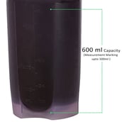 4 - GHC Brisqore Smart Classic Leakproof Protein Shaker,  Purple  500 ml 