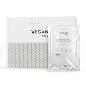 1 - Vegan Way 100% Vegan Plant Protein Powder,  28 sachets/pack  Cafe Mocha 