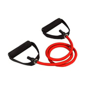 3 - beatXP Single Toning Tube with Adjustable Comfort Handles, Red 54inch - 35 Lbs