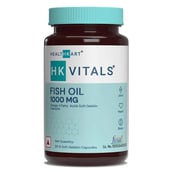 3 - HealthKart Fish Oil 1000mg with 180mg EPA and 120mg DHA OP,  30 capsules 