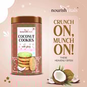 2 - NourishVitals Cookies,  0.120 kg  Cocount+Multigrain Combo 