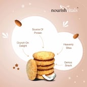 3 - NourishVitals Cookies,  0.120 kg  Cocount+Multigrain Combo 
