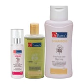 Dr Batra's Hair Fall Control Serum -125 ml, Normal Shampoo - 500 ml & Hair Oil - 200 ml Combo, 3 Piece(s)/Pack Hair Care